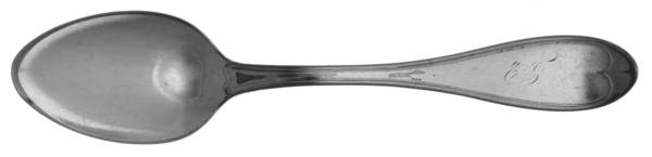 Oval Thread (Silverplate, 1874) Teaspoon