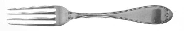 Oval Thread (Silverplate, 1874) Fork