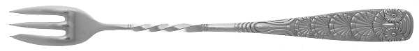 Owl (Silverplate, 1892) Oyster Fork