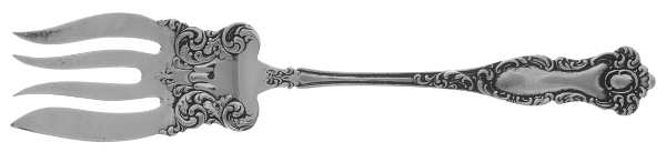 Oxford (Silverplate, 1901) Small Solid Cold Meat Serving Fork
