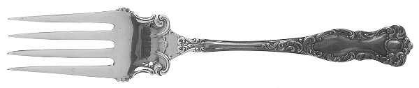 Oxford (Silverplate, 1901) Individual Solid Fish Fork