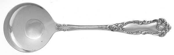 Oxford (Silverplate, 1901) Round Bowl Soup Spoon (Bouillon)