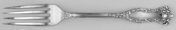 Oxford (Silverplate, 1901) Youth Fork