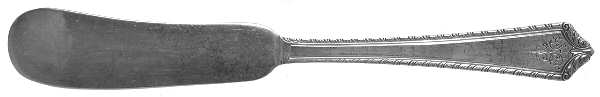 Pageant (Silverplate, 1927) Flat Handle Butter Spreader