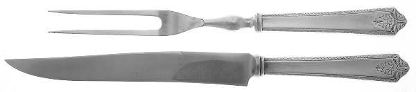 Pageant (Silverplate, 1927) Small Stainless Blade 2-Piece Steak Carving Set
