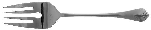 Park Hill (Stainless) Large Solid Cold Meat Serving Fork