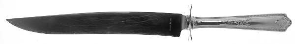 Paisley (Silverplate, 1922) Small Steak Carving Knife with Stainless Blade