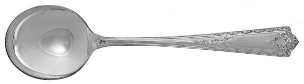 Paisley (Silverplate, 1922) Round Bowl Soup Spoon (Gumbo)