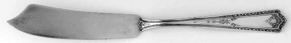 Paisley (Silverplate, 1922) Flat Handle Master Butter Knife