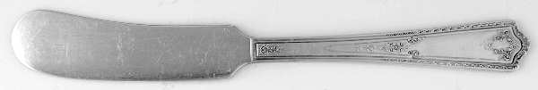 Paisley (Silverplate, 1922) Flat Handle Butter Spreader