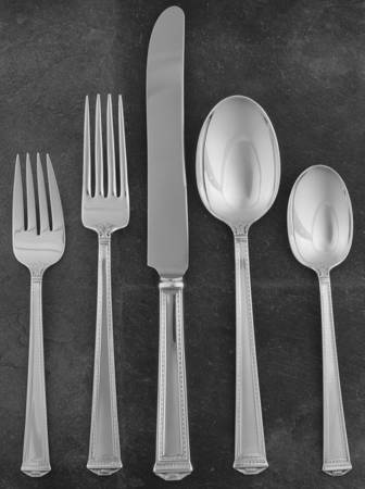Pantheon (Sterling, 1920, No Monograms) 5 Piece Place Size Setting