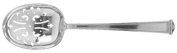 Pantheon (Sterling, 1920, No Monograms) Ice/Nut/Pea Serving Spoon