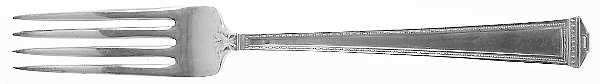 Pantheon (Sterling, 1920, No Monograms) Fork