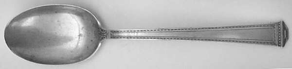 Pantheon (Sterling, 1920, No Monograms) Dessert/Oval Soup Spoon