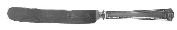 Pantheon (Sterling, 1920, No Monograms) Old French Hollow Knife with Bolster