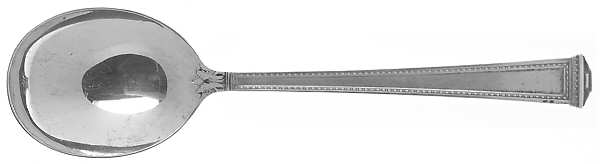 Pantheon (Sterling, 1920, No Monograms) Round Bowl Soup Spoon (Cream Soup)