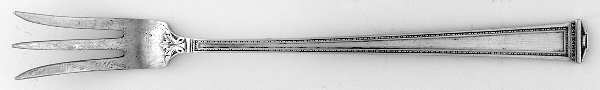 Pantheon (Sterling, 1920, No Monograms) Old Style Pickle Fork