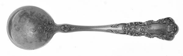 Pansy (Sterling, 1909, No Monograms) Individual Salt Spoon