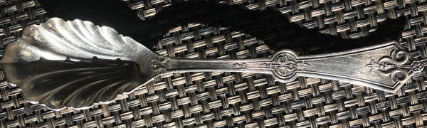Parisian (Silverplate, 1879) Sugar Shell Spoon