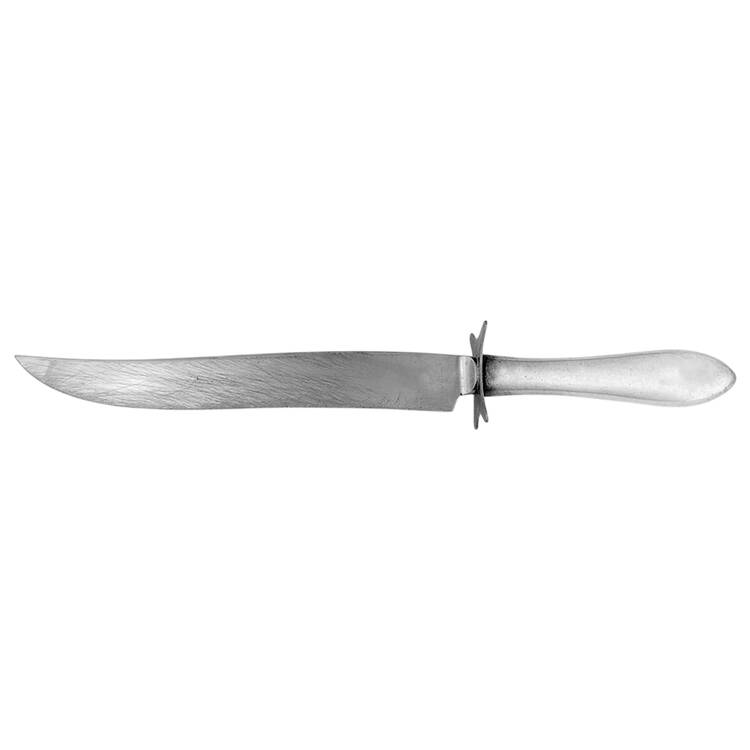Patria (Sterling, 1918) Large Stainless Blade Roast Carving Knife