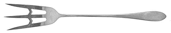 Patria (Sterling, 1918) Large Lettuce Serving Fork
