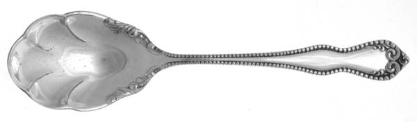 Pearl (Silverplate, 1898) Preserve Spoon