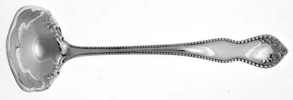 Pearl (Silverplate, 1898) Solid Piece Cream Ladle