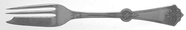 Persian (Silverplate, 1871) Small Solid Pastry Fork