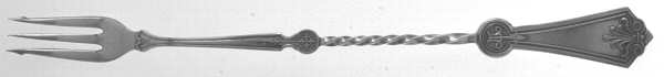 Persian (Silverplate, 1871) Long Handle Pickle/Olive Fork
