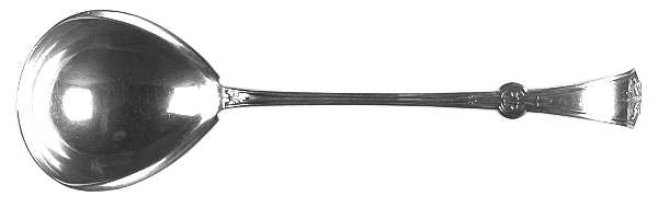 Persian (Silverplate, 1871) Large Solid Soup Ladle