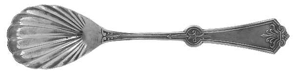 Persian (Silverplate, 1871) Large Jelly Spoon