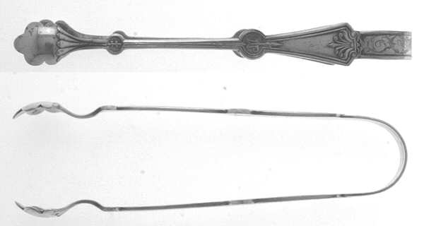 Persian (Silverplate, 1871) Sugar Tongs