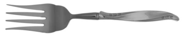 Pine Spray (Sterling, 1957) Cold Meat Fork Large, Stainless Tines HC