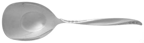 Pine Spray (Sterling, 1957) Solid Smooth Casserole Spoon by International Silver
