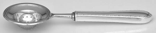 Pine Tree (Sterling, 1927) Tea Strainer Overcup Serving-Stainless Bowl HC