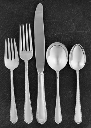 Pine Tree (Sterling, 1927) 40  Piece Estate Set