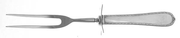 Pine Tree (Sterling, 1927) Large Stainless-Prong Roast Carving Fork