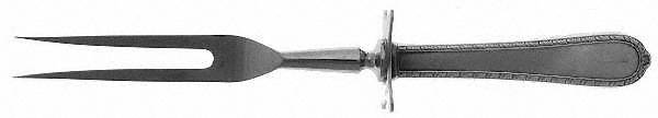 Pine Tree (Sterling, 1927) Small Steak Carving Fork with Stainless Prongs