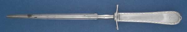 Pine Tree (Sterling, 1927) Large Roast Steel Rod Knife Sharpener
