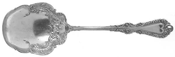 Plymouth (Silverplate, 1897) Solid Shell Casserole Spoon
