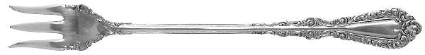 Plymouth (Silverplate, 1897) Cocktail/Seafood Fork