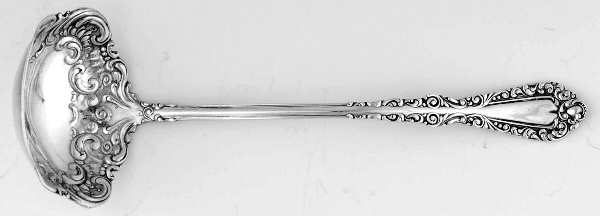 Plymouth (Silverplate, 1897) Solid Piece Cream Ladle