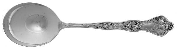 Poppy II (Silverplate, 1914) Round Bowl Soup Spoon (Gumbo)