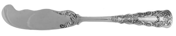 Portland (Silverplate, 1891) Flat Handle Butter Spreader