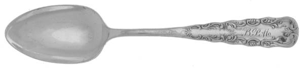 Portland (Silverplate, 1891) Monogram Teaspoon