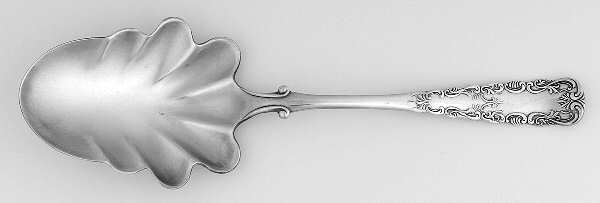Portland (Silverplate, 1891) Solid Salad Serving Spoon