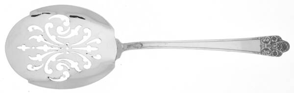 Precious (Silverplate, 1941) Croquette Server with Silverplate Bowl HC