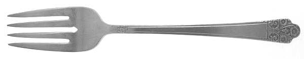 Precious (Silverplate, 1941) Individual Salad Fork by International Silver