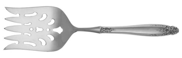 Prelude (Sterling, 1939, No Monograms) Fish Serving Fork with Stainless Tines HC