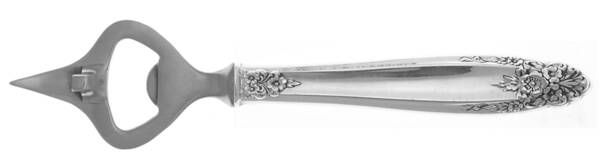 Prelude (Sterling, 1939, No Monograms) Bottle/Can Opener with Stainless Bowl HC